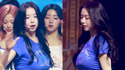 트리플에스 김채연 다이어트에 성공