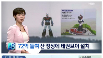   				72억 태권브이 조형물 세울려고 했던 전북			