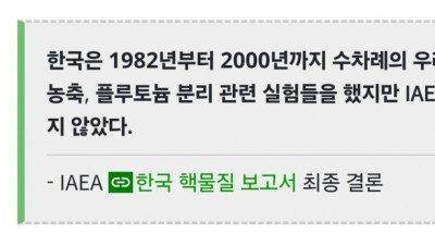 2004년 한국에서 사라진 의문의 재처리된 핵연료 