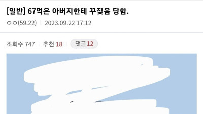 실수령 230 받는다고 아버지에게 혼난 아들
