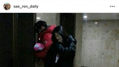 김새론 팬계정에 2017년 올라온 사진