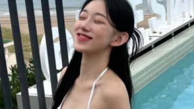 SSG 이지원 치어리더 수영복 몸매